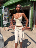 SYDEL BANDAGE TOP - CREAM