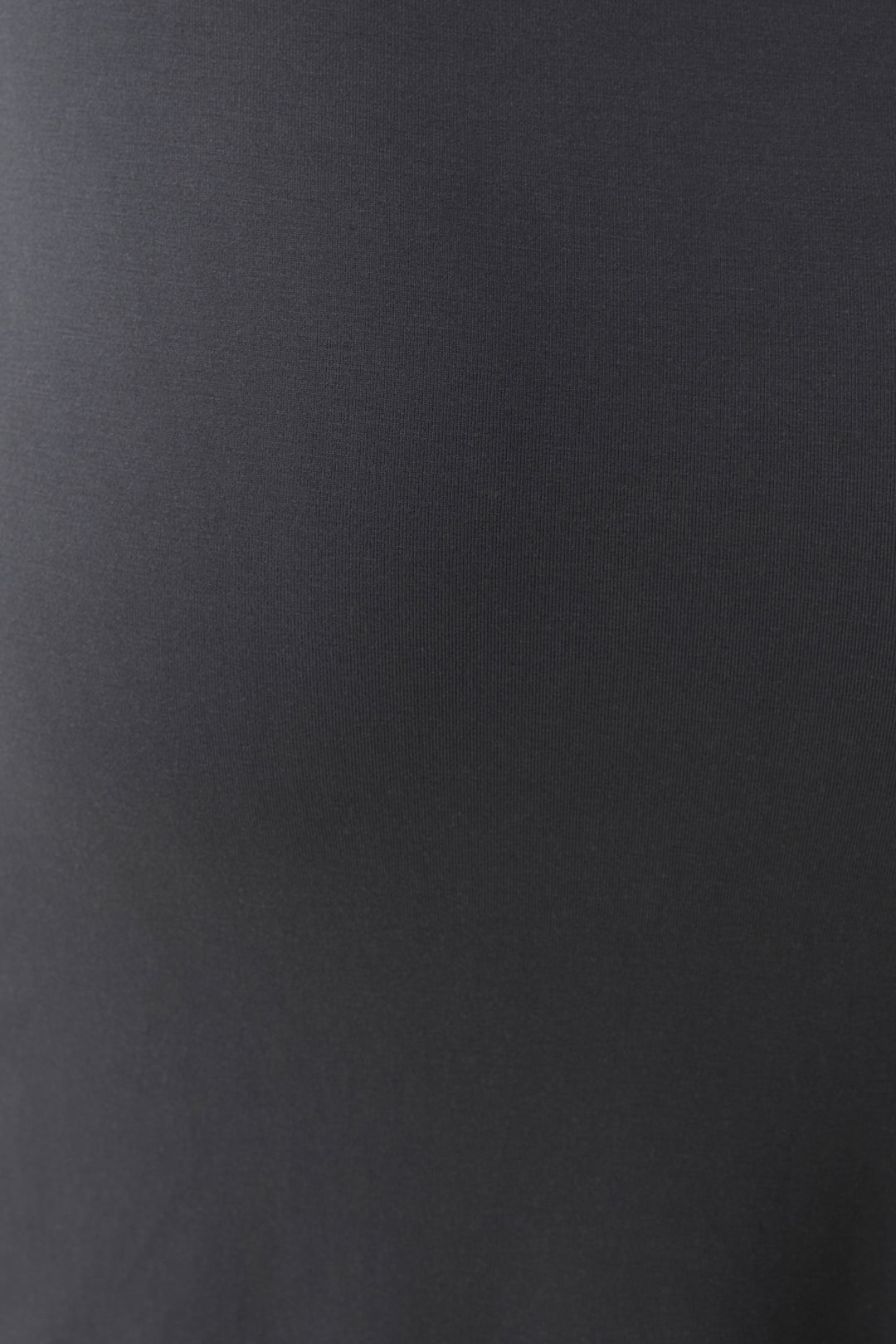 Glamcroft Tops Draped Back Top with V Neckline - Charcoal