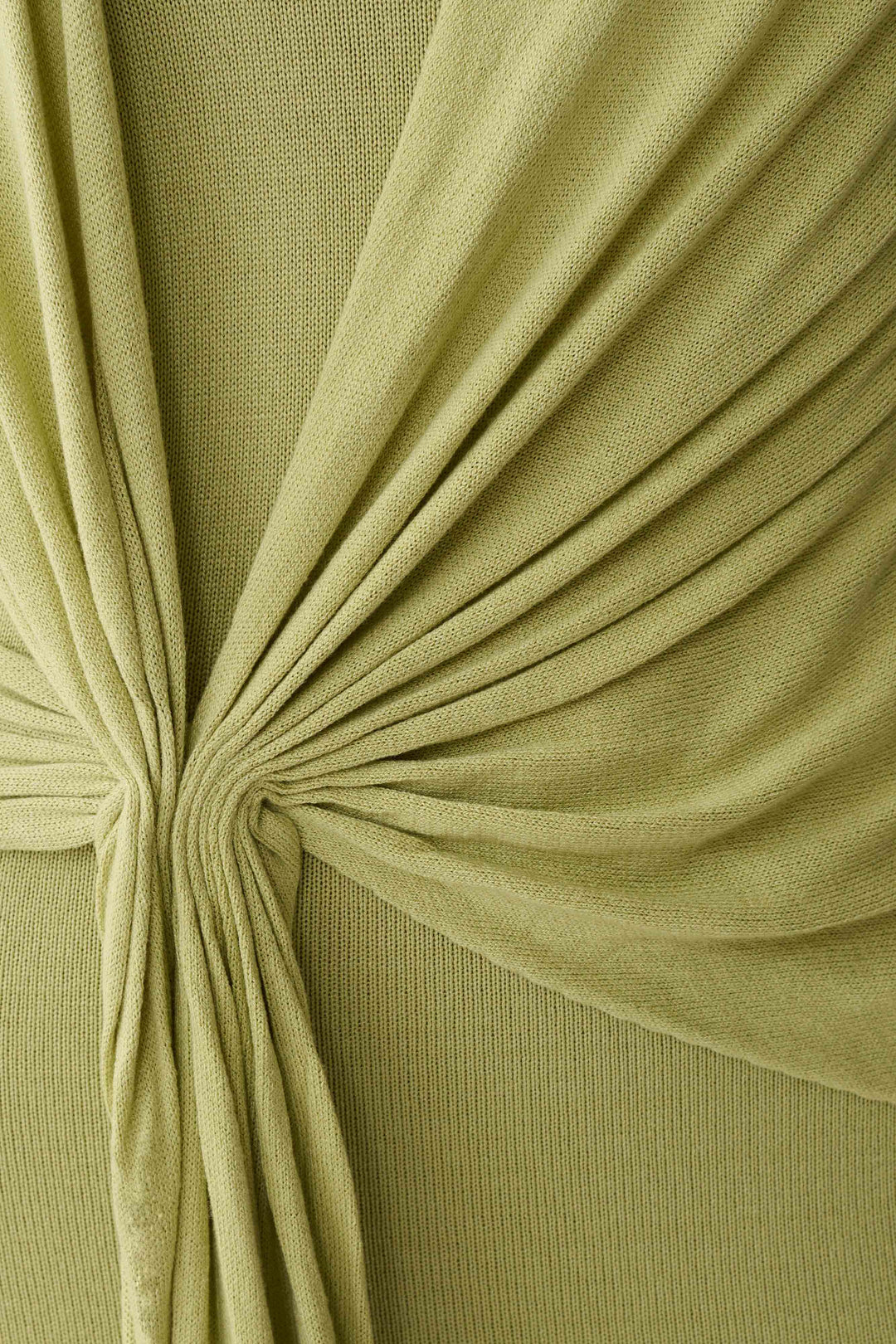 Glamcroft Dresses Halter Knit Maxi Dress Light Olive