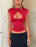 MILLS TOP - RED