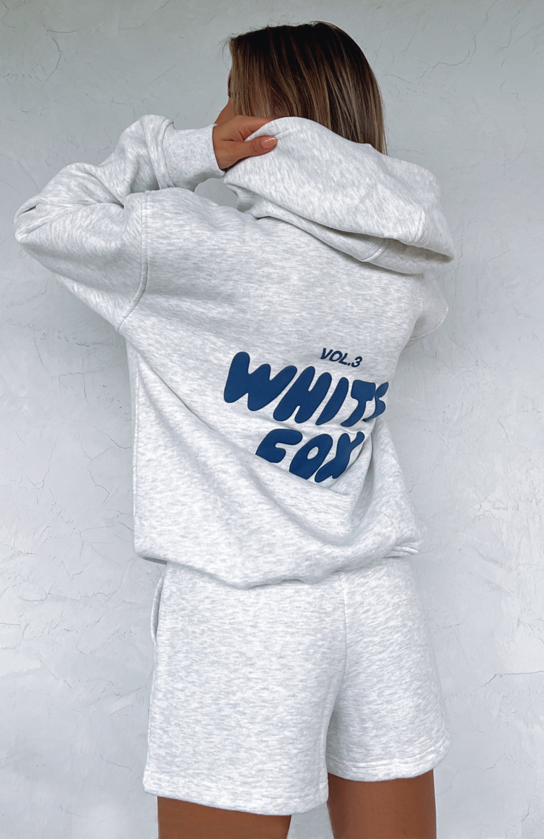 Glamcroft Outerwear Oversized Hoodie with Ribbed Cuffs and Hem