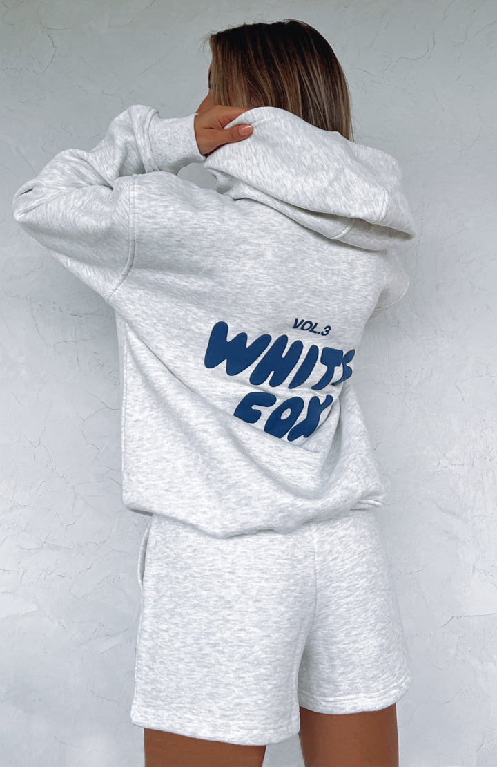 Glamcroft Outerwear Oversized Hoodie with Ribbed Cuffs and Hem
