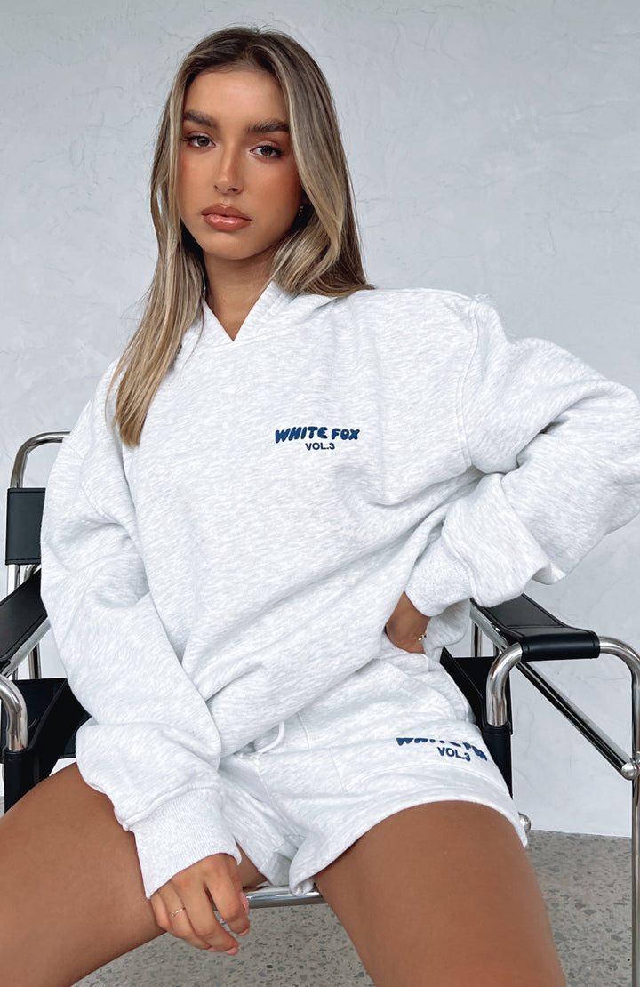 Glamcroft Outerwear Oversized Hoodie with Ribbed Cuffs and Hem