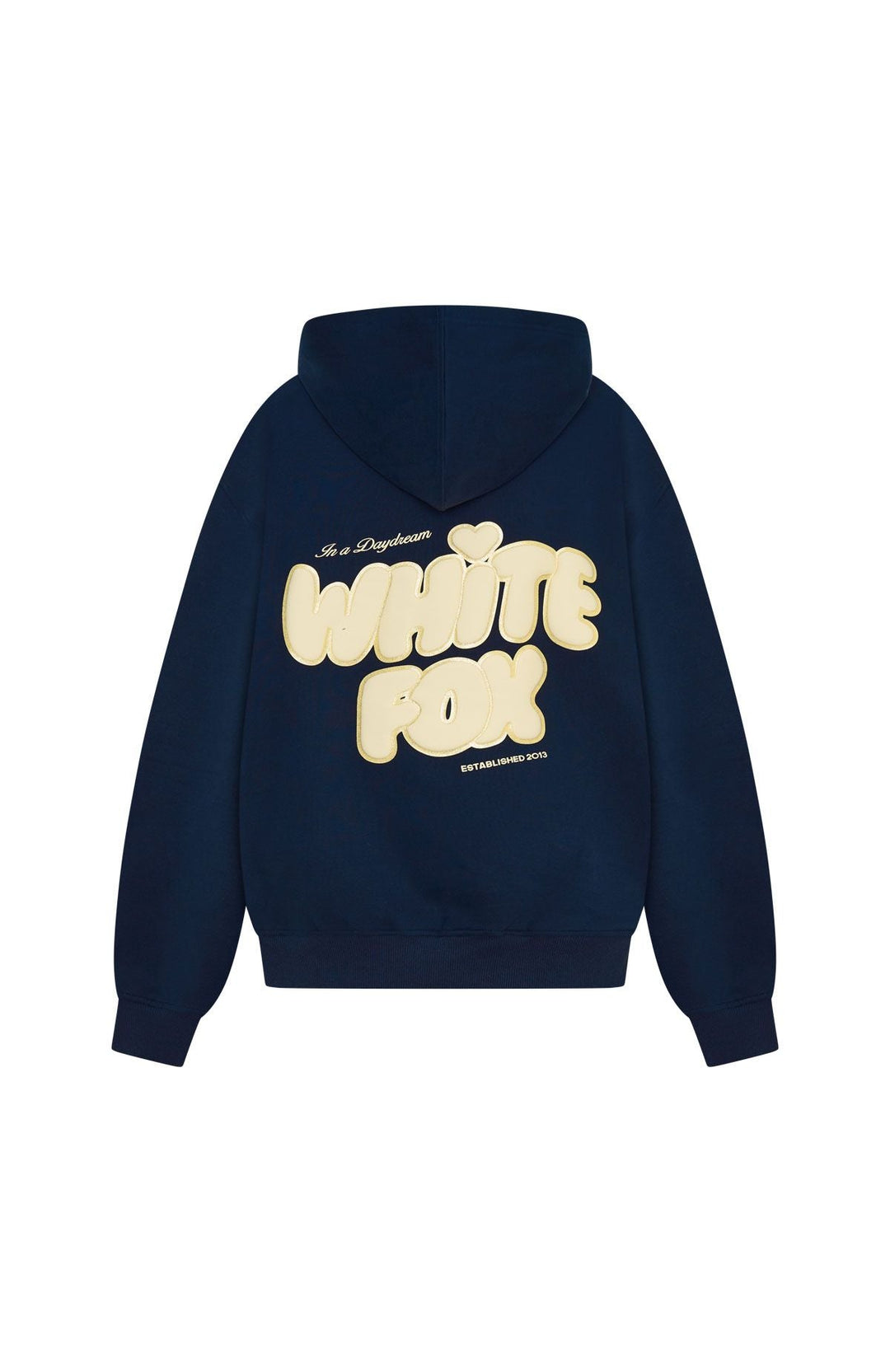 Glamcroft Outerwear Oversized Hoodie with Front Pocket Navy