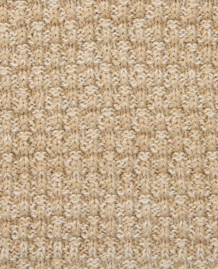 Glamcroft Sweater Dust Color Relaxed Fit Organic Cotton Blend