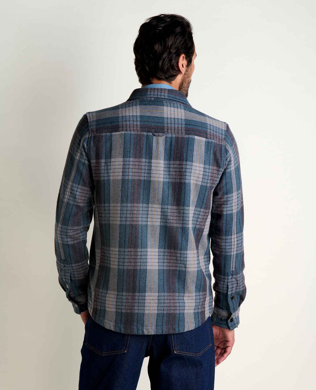Glamcroft Layer Shirt Jacket Midnight Pattern Sizes S-XXL