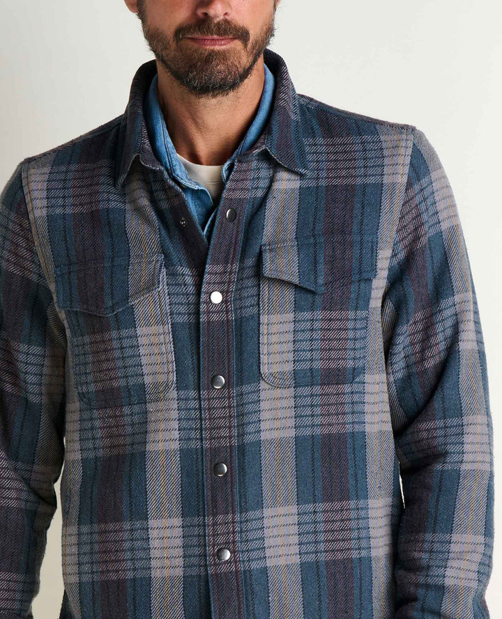 Glamcroft Layer Shirt Jacket Midnight Pattern Sizes S-XXL