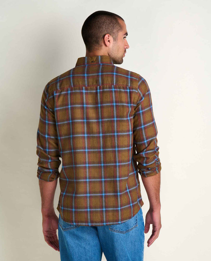 Glamcroft Woven Shirt Honey Brown Pattern Sizes S-XXL