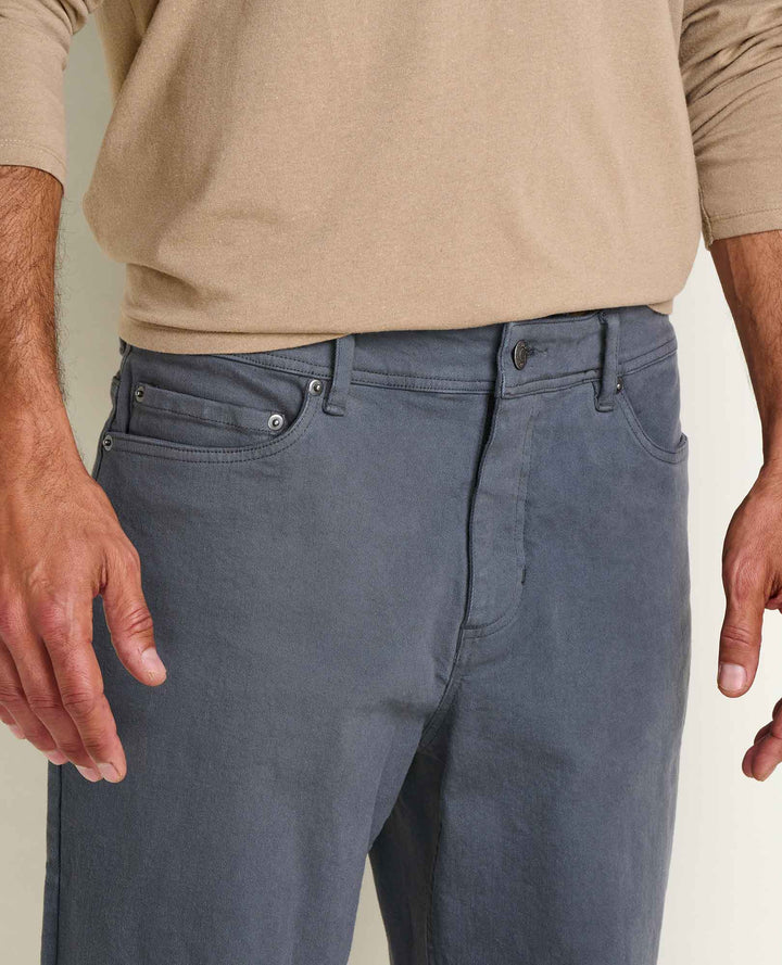 Glamcroft Men's Straight Jean in Iron, Comfortable Fit