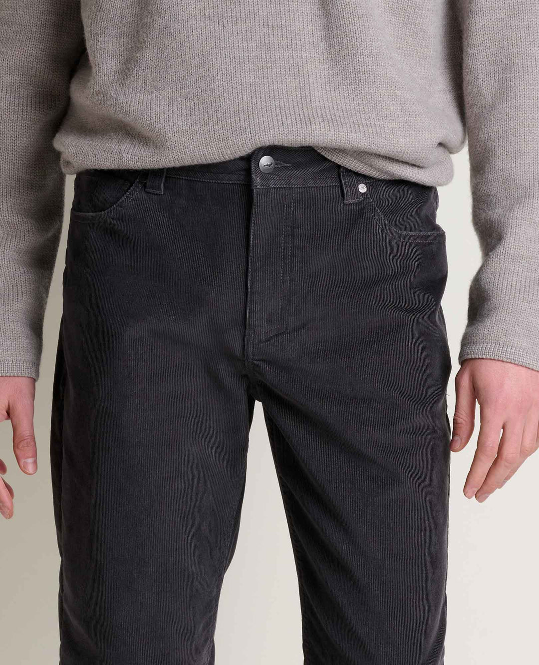 Glamcroft Pant Soot Straight Leg Five-Pocket Style 30-38