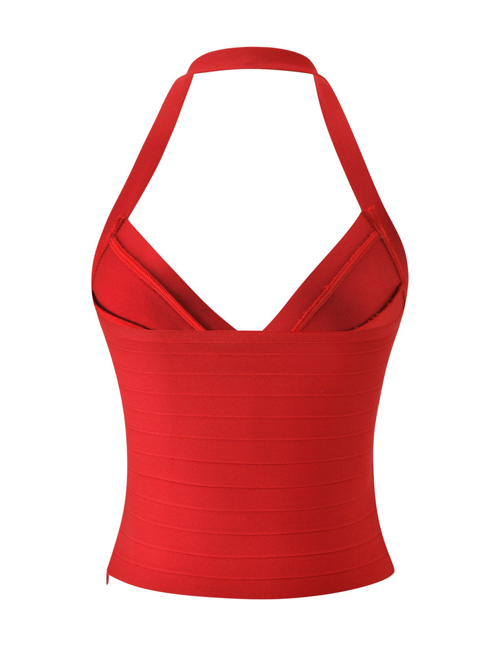 SYDEL BANDAGE TOP - RED