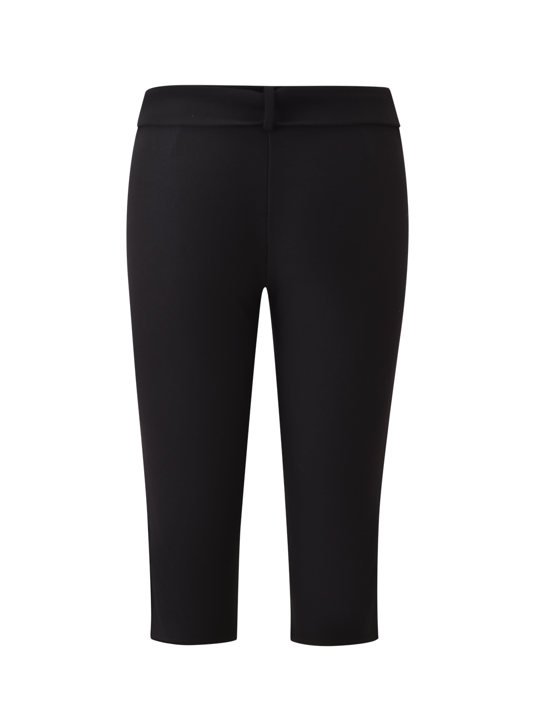 Glamcroft Capri Pants with Removable Waist Tie in Black