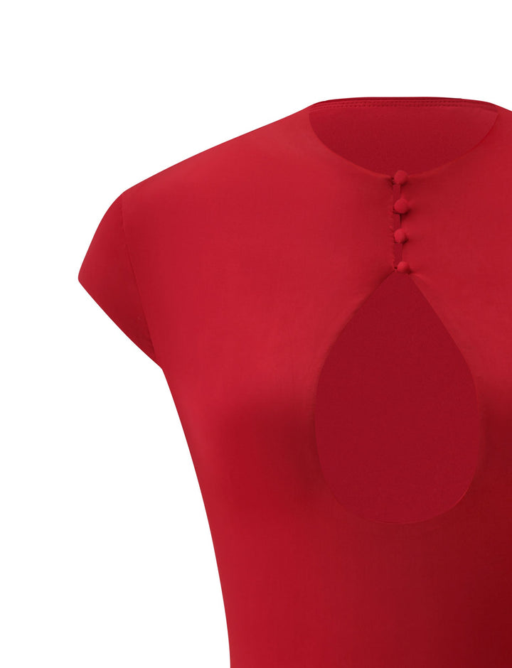 MILLS TOP - RED