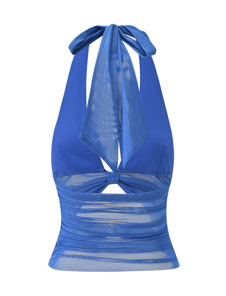 CLEA HALTER - COBALT