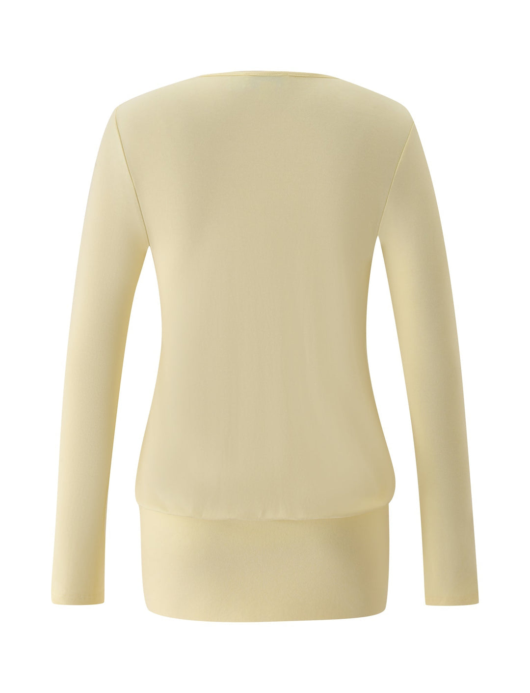 Glamcroft Mini Dress in Pale Yellow with Wrap Detail
