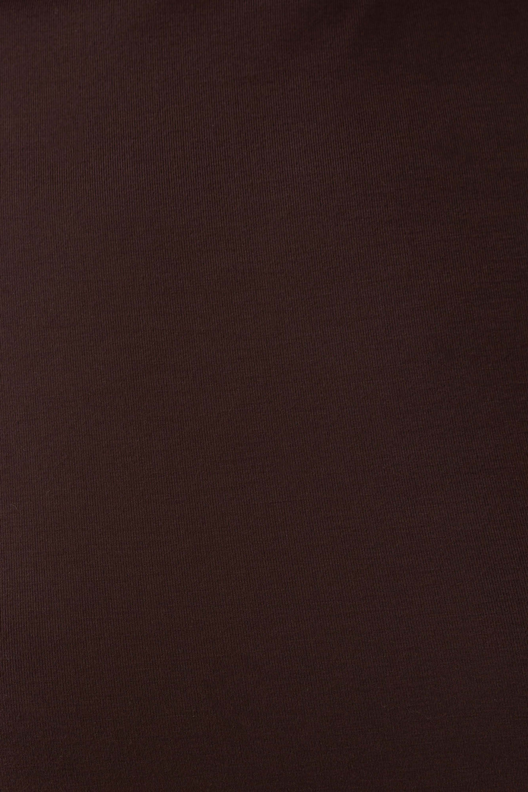 Glamcroft Longsleeve Roll Neck Top with Thumb Holes - Dark Chocolate