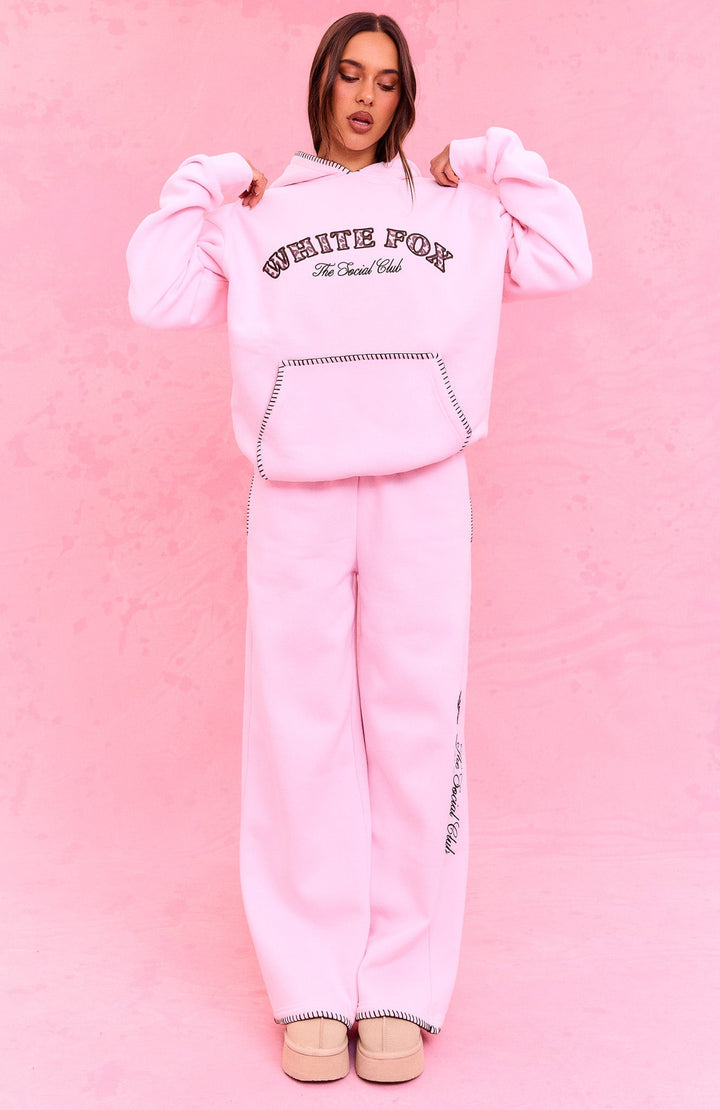 Glamcroft Pants Oversized Wide Leg Sweatpants with Pockets