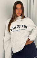 Glamcroft Outerwear Mock Neck Sweater with Front Pocket