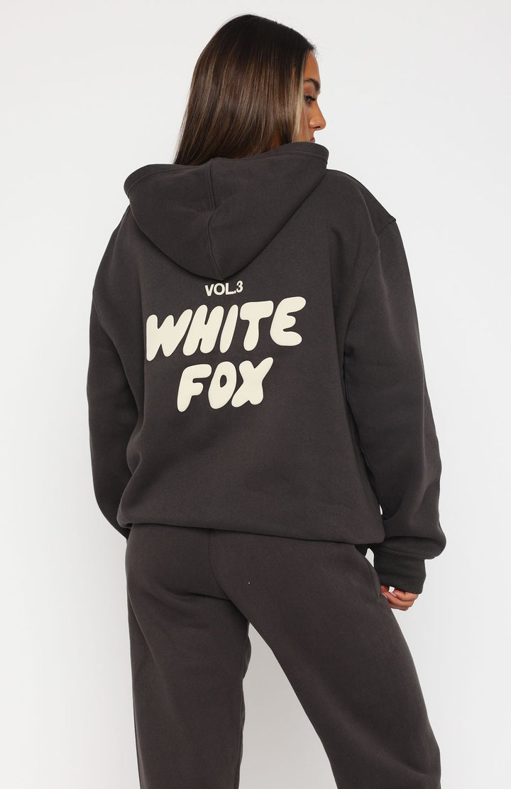 Glamcroft Outerwear Oversized Hoodie with Ribbed Cuffs & Hem