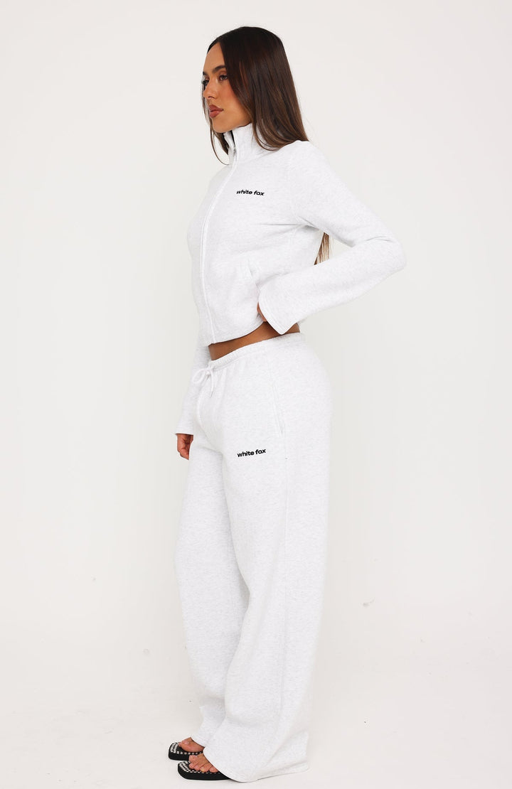 Glamcroft Wide Leg Sweatpants with Drawstring and Pockets