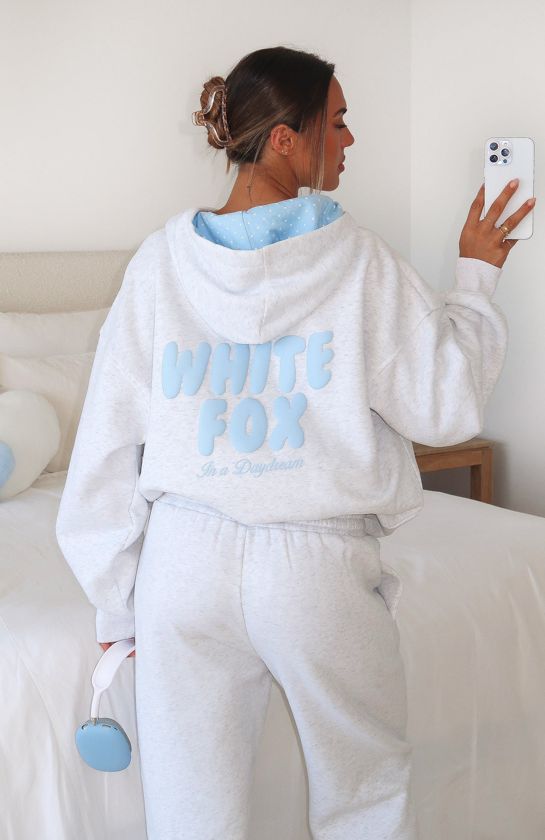 Glamcroft Outerwear Oversized Hoodie with Double Lined Hood
