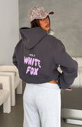 Glamcroft Outerwear Oversized Hoodie with Puff Print Logo