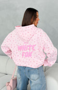 Glamcroft Oversized Hoodie with Puff Print Design