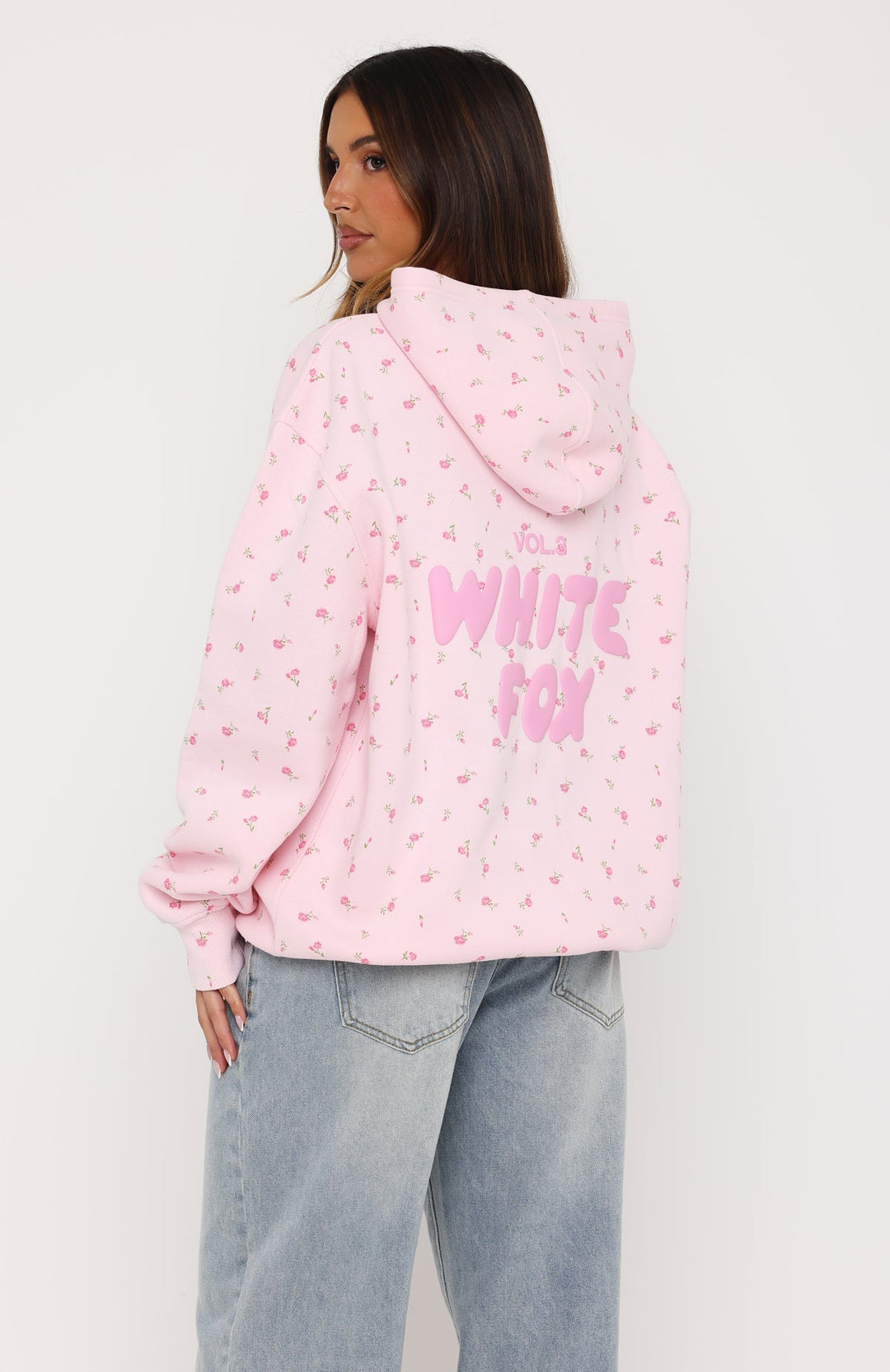 Glamcroft Oversized Hoodie with Puff Print Design