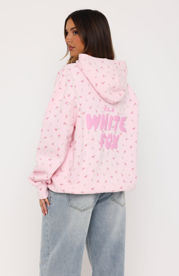 Glamcroft Oversized Hoodie with Puff Print Design