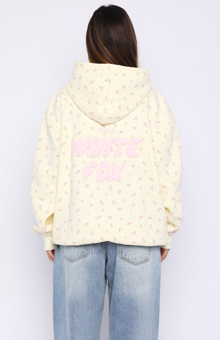 Glamcroft Oversized Hoodie with Puff Print Detail